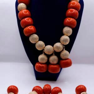 WOODEN CORALS BEADS WITH GOLD BALLS.jpg